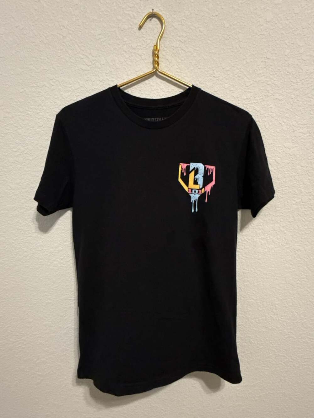 Baseball Lifestyle 101 Ice Cream Cotton Candy Graphic T-Shirt